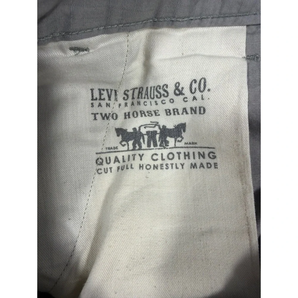 Levi's Cargo Shorts Mens 34 Gray Ripstop Utility Hiking Tactical Casual‎